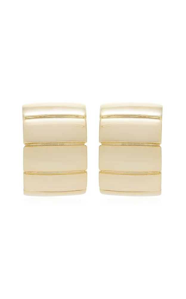 Tire 14K Gold Vermeil Earrings