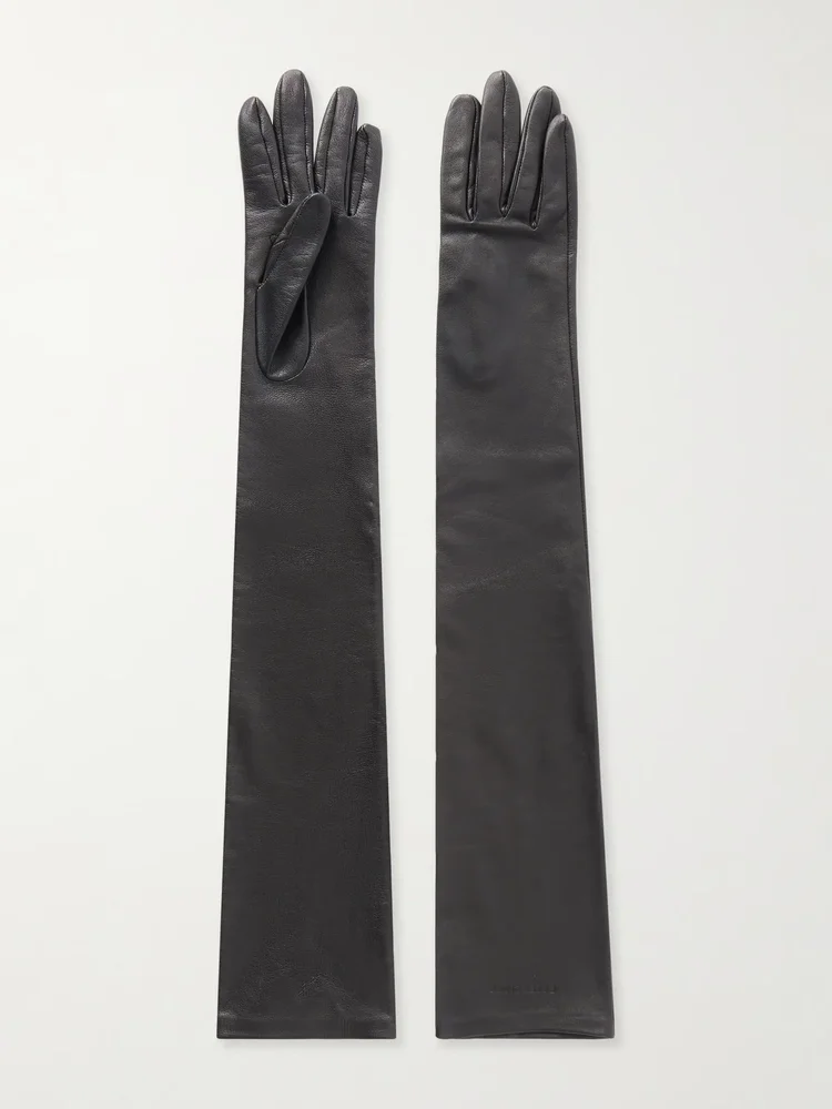 Leather gloves