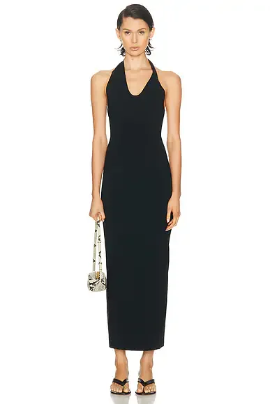 Solari Halter Twist Dress