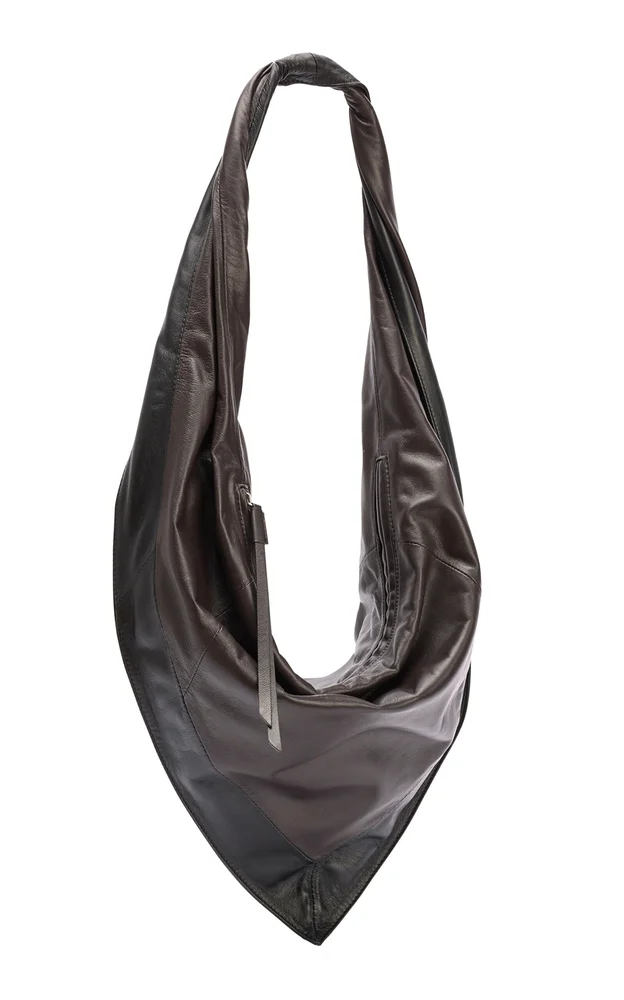 Small Scarf Leather Bag