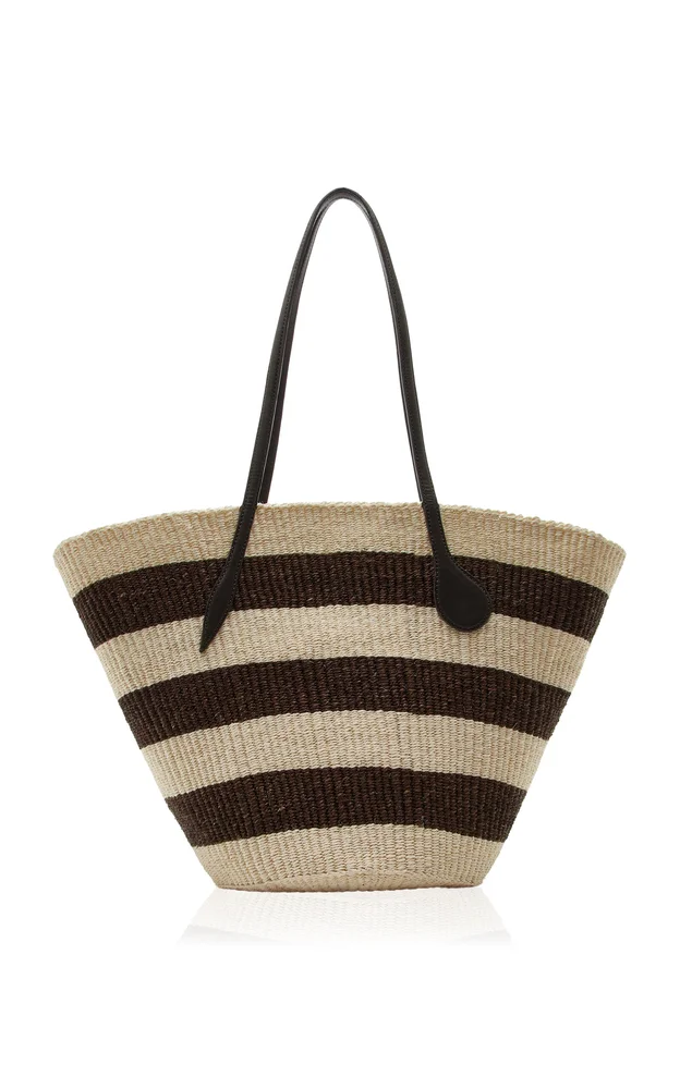 Sprout Large Straw Basket Tote