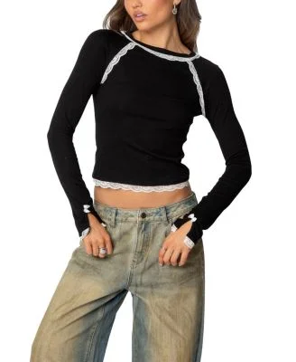 Edith Lacey Ribbed Top