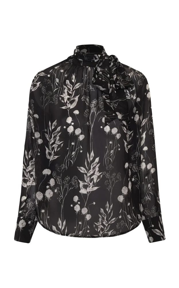 Aun Permance Printed Blouse