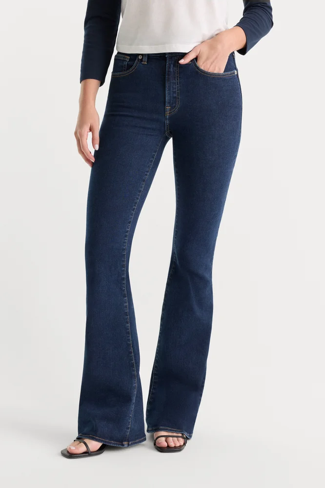 Always Fits Good Legs Flare Jeans Long