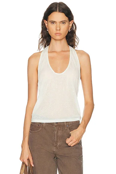 Valley Sheer Racer Tank Top