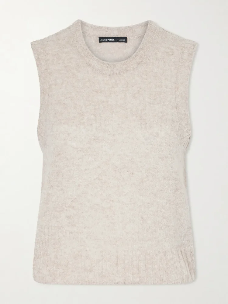 Cashmere vest