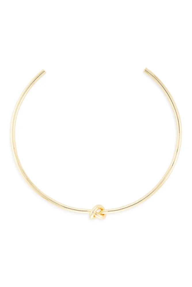 Knot Cuff Necklace