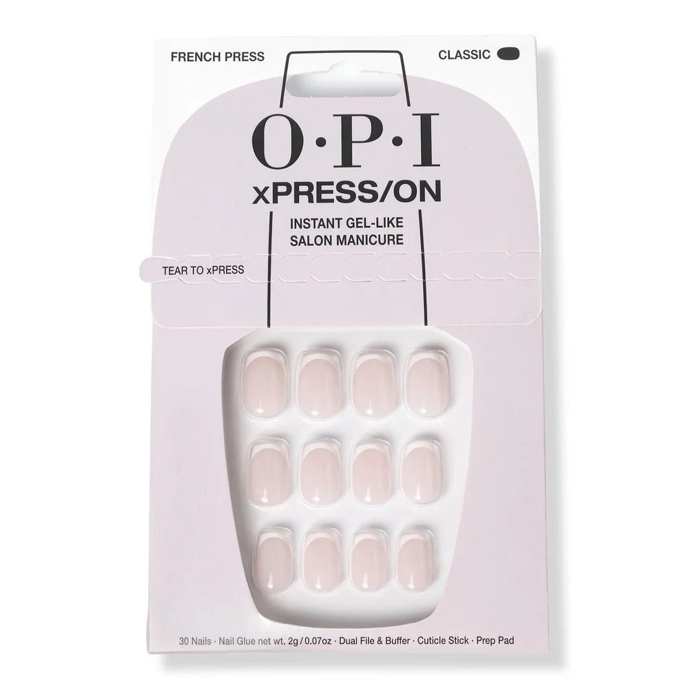 xPRESS/ON French Tip Press On Nails
