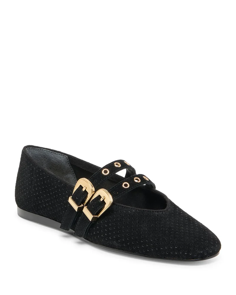 Baylee Grommet Mary Jane Flats