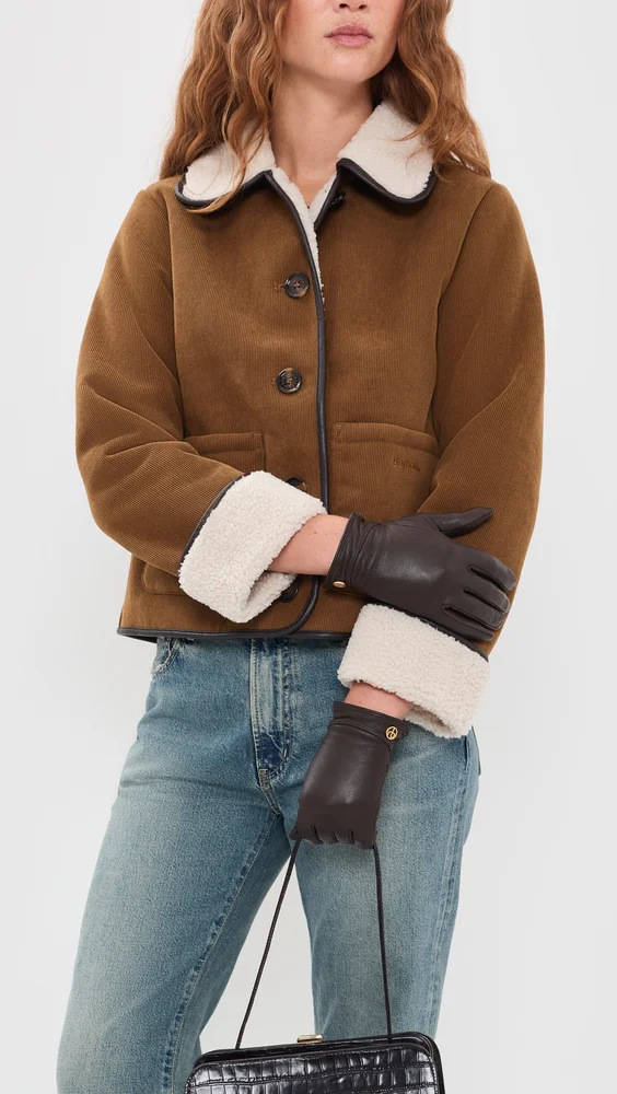 Joni Lambskin Leather Gloves