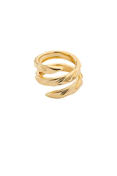 Feather Cocktail Ring