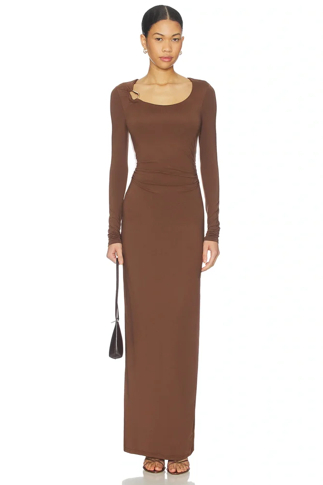 Ashley Scoop Neck Maxi Dress