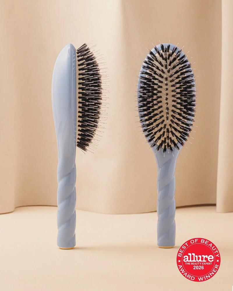N.02 La Brosse Démêlante & Soin l'Indispensable Bleu Ciel