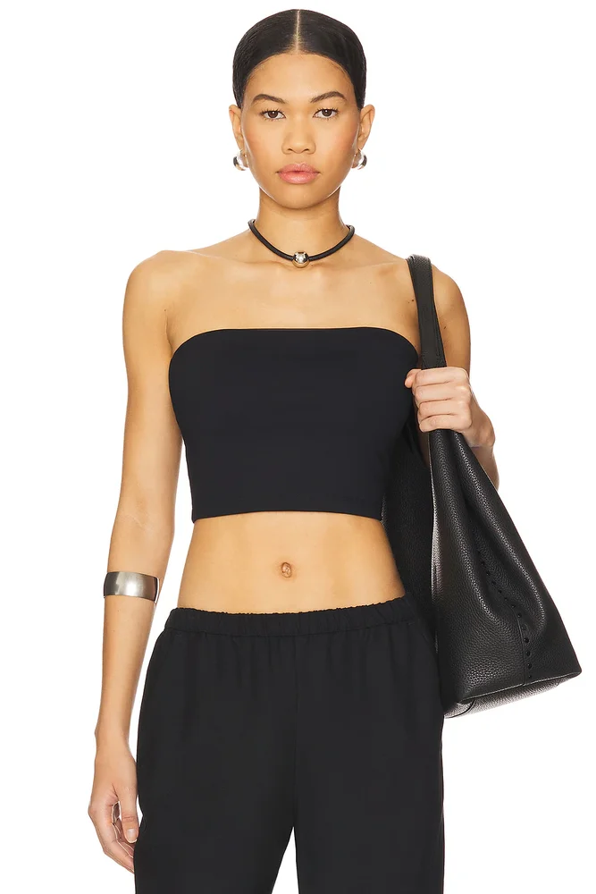 Strapless Crop Top