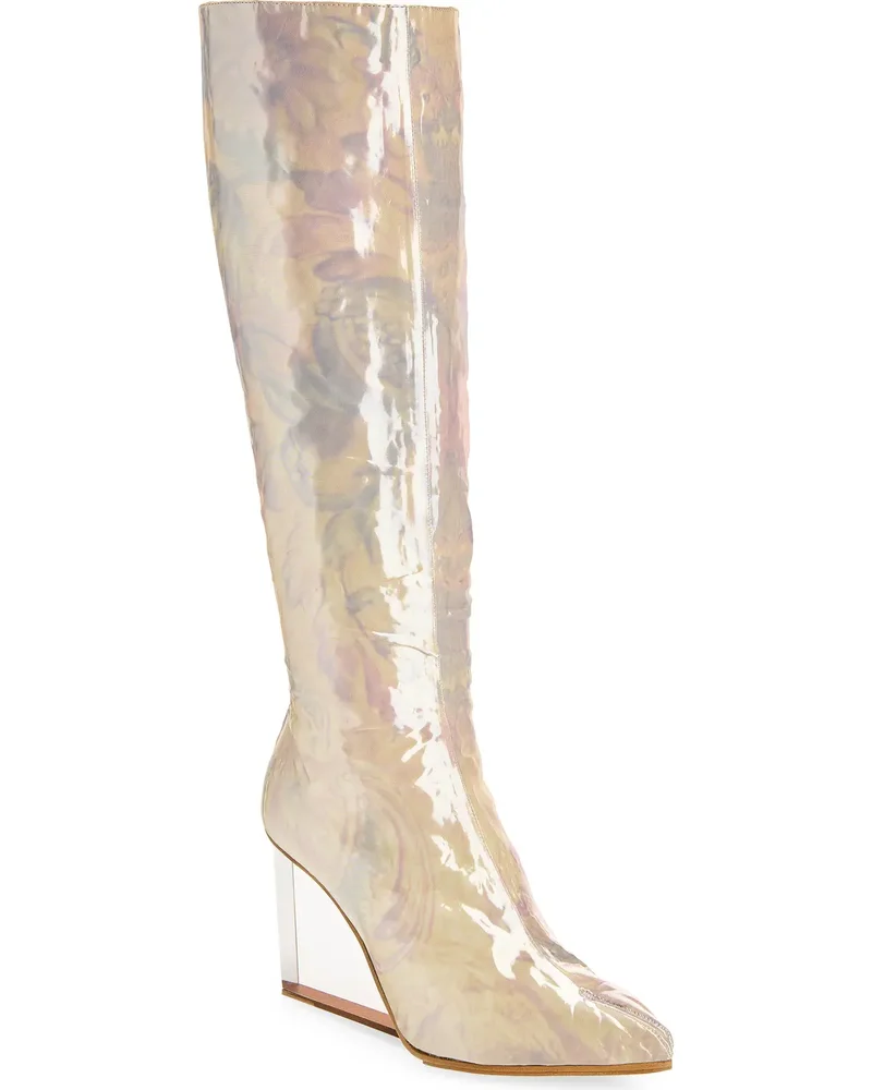 Tabi Claw Plexi Knee High Boot
