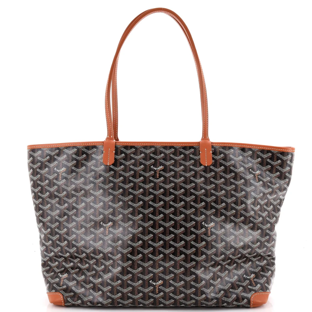 Pre-Owned Artois Tote Coated Canvas MM in Brown