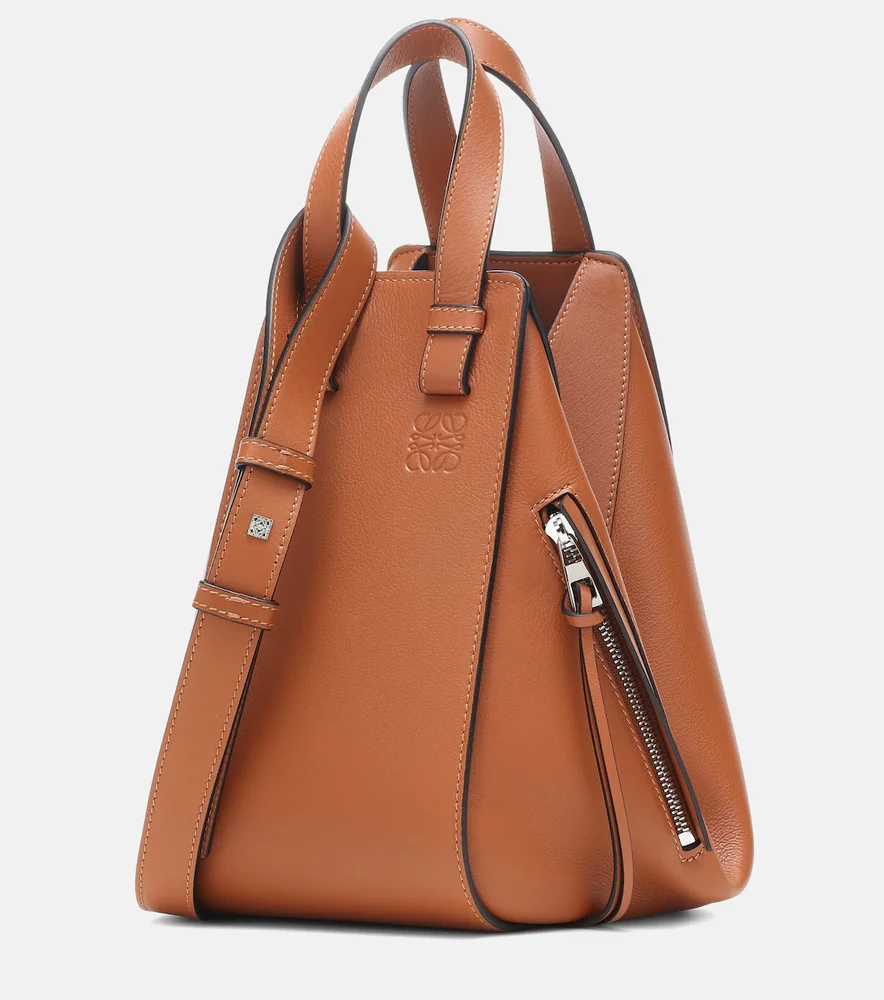 Hammock Small leather top-handle bag