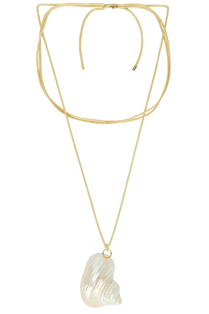 Shell On A String Necklace