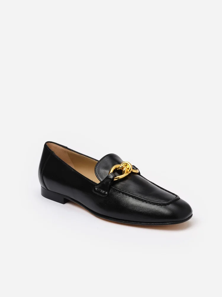 Mila Leather Loafers