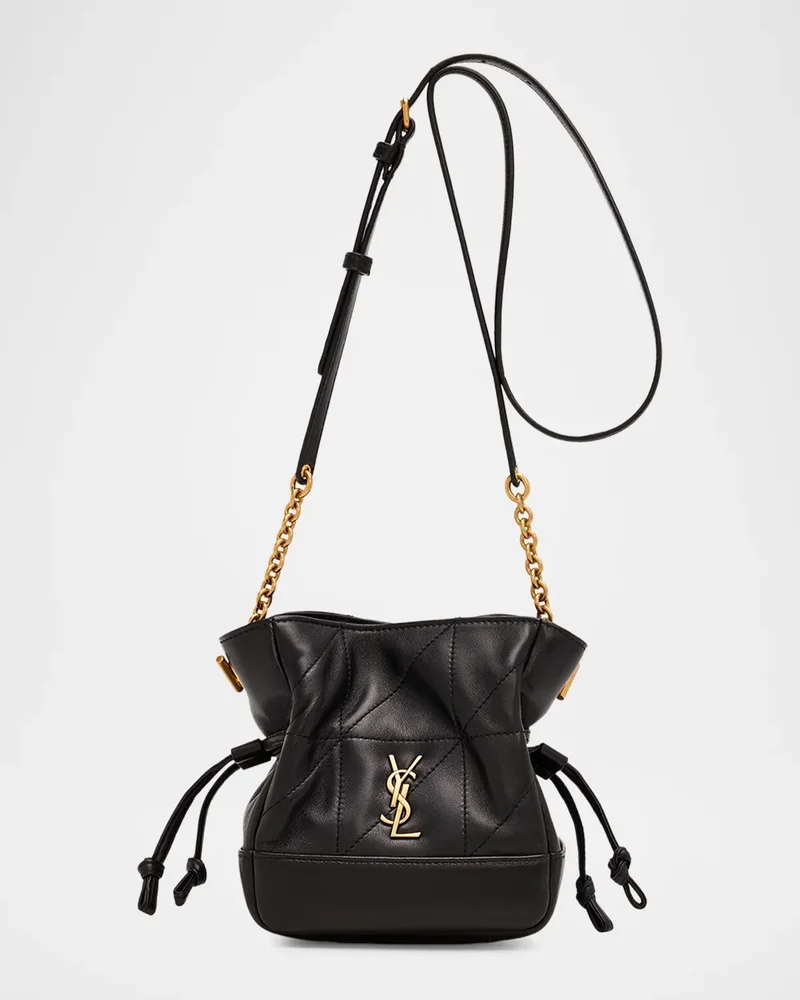 Jamie Mini YSL Quilted Leather Shoulder Bag