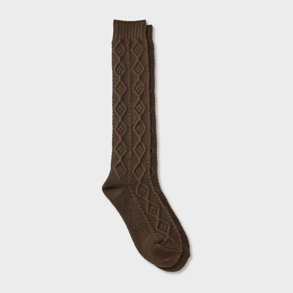Cable Super Soft Knee High Socks