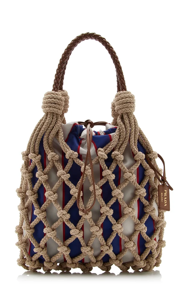 Noué Cotton Macramé Bag