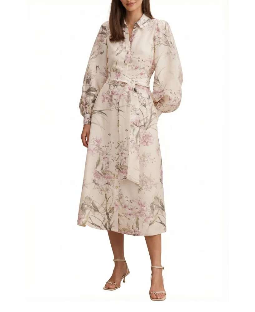 Hazel Shirt Midi Dress