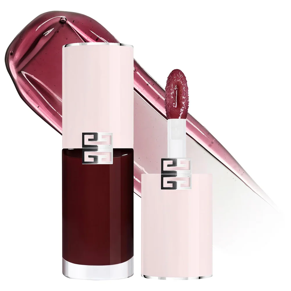 Perfecto Hydrating & Smoothing High-Shine Lip Oil Gloss in N10- Vinyl Berry