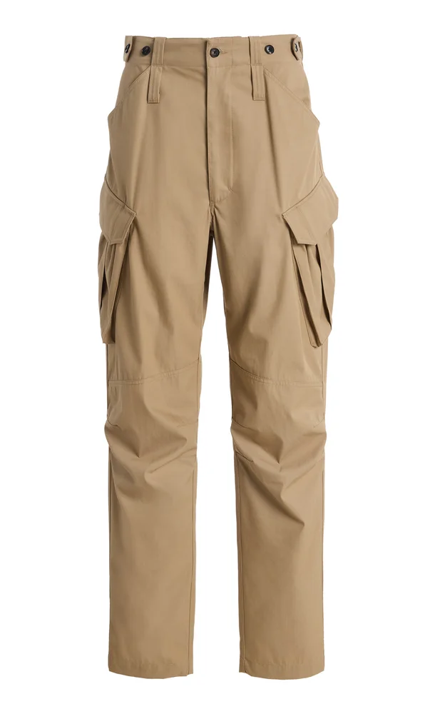 Military Cotton Twill Cargo Pants