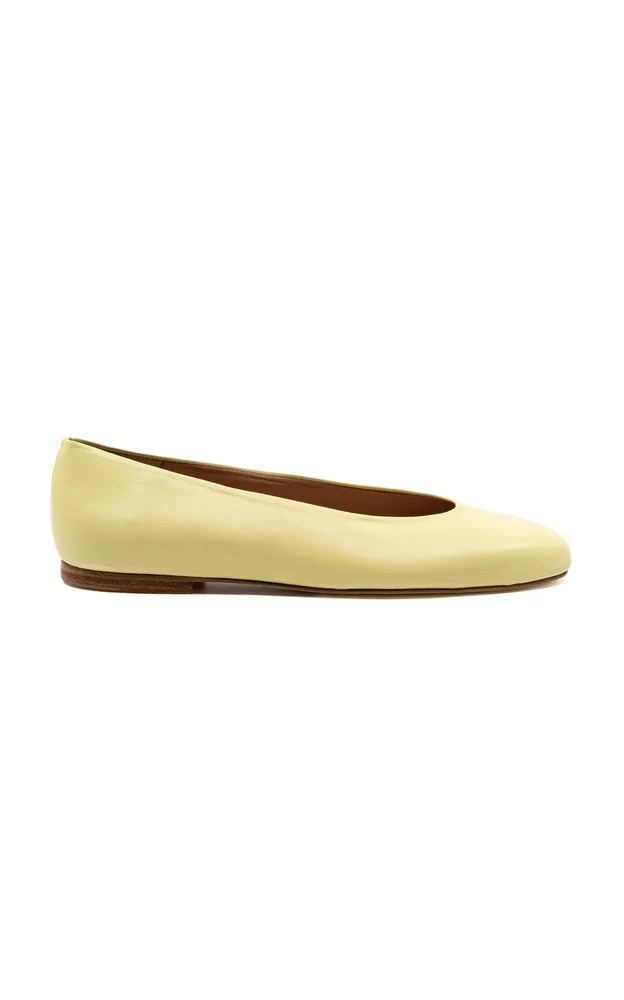 Dalia Leather Ballet Flats
