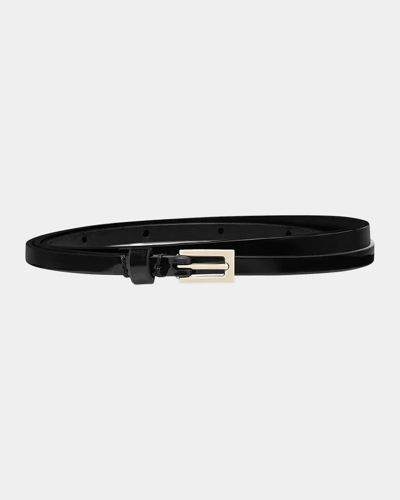 Patent Leather Needle Belt