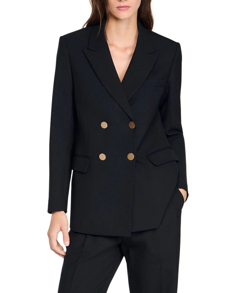 Wool Slim Fit Suit Jacket