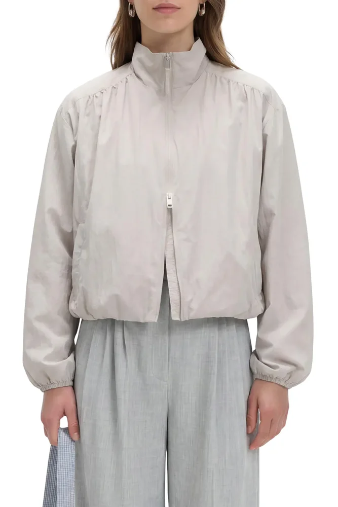 Funnel Neck Jacket