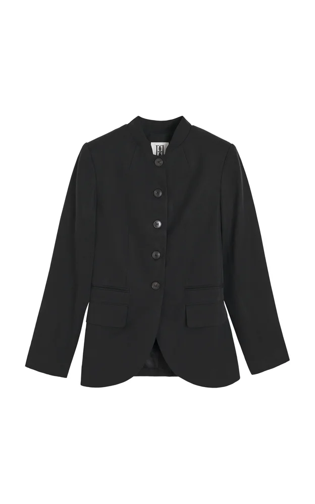 Claye Linen-Blend Blazer