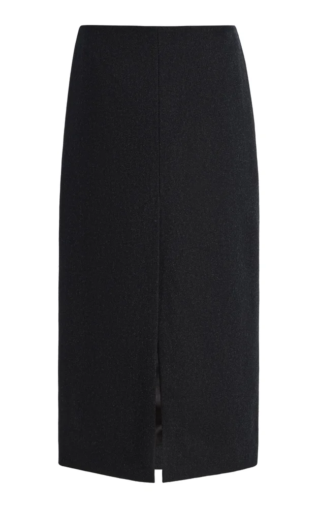 Mariha Wool Midi Skirt