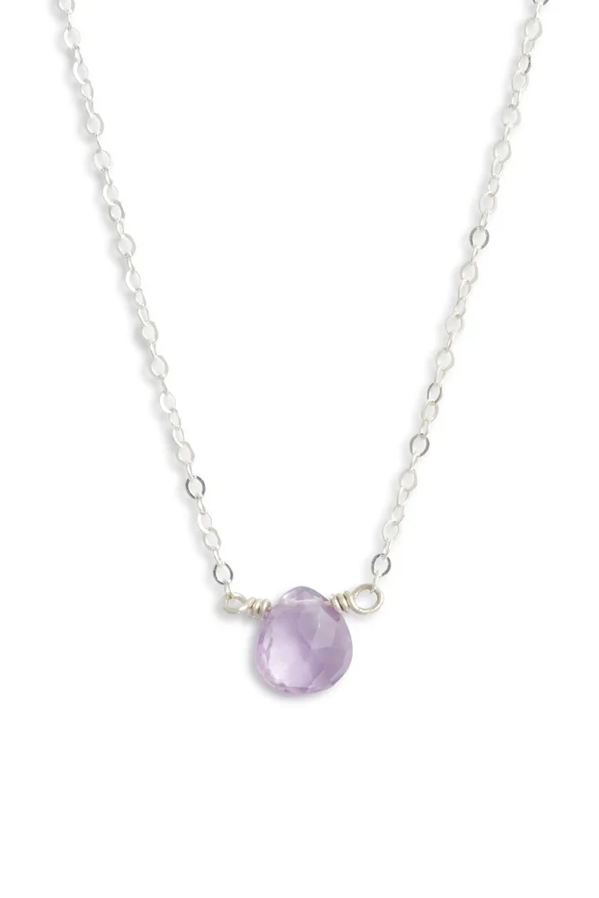 Birthstone Pendant Necklace