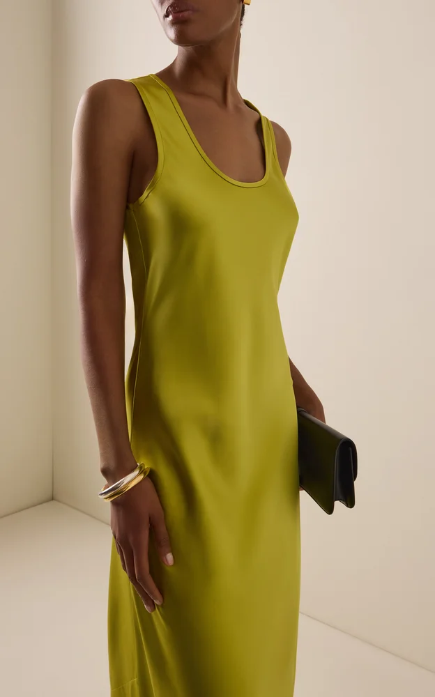 Exclusive Margot Silk Maxi Dress