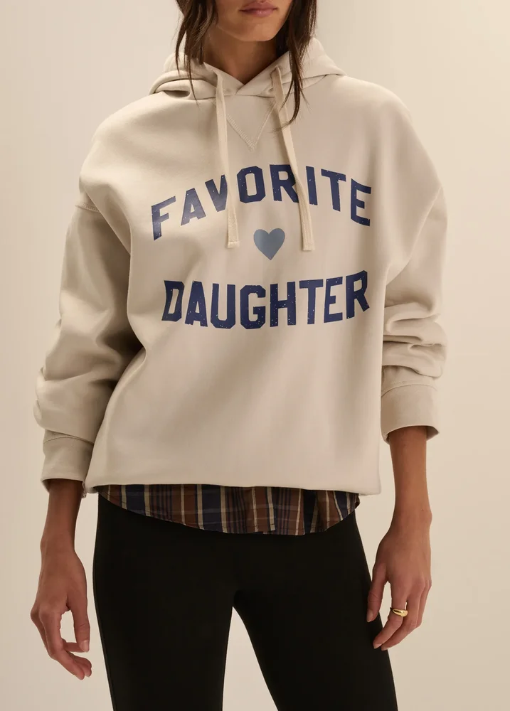 Favorite Daughter Heart Hoodie