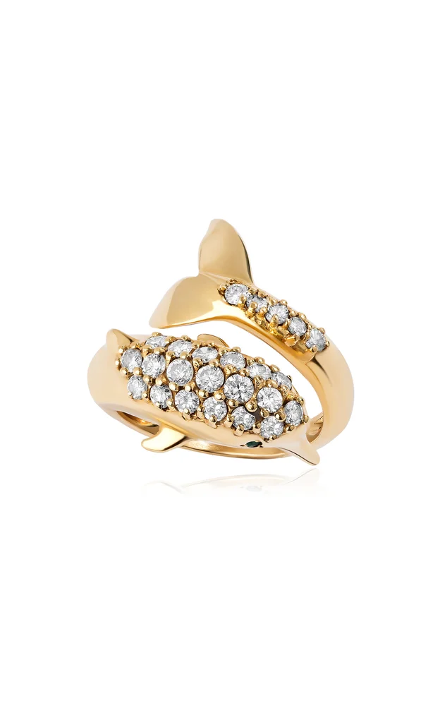 Diamond Delfino Ring