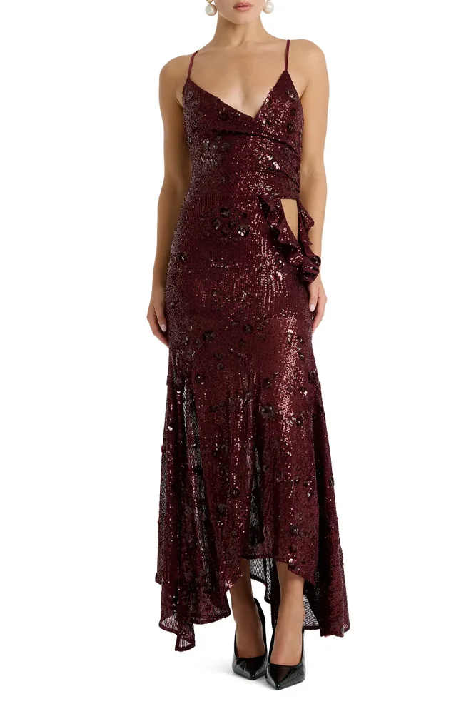 Sorrel Sequin Sleeveless Gown