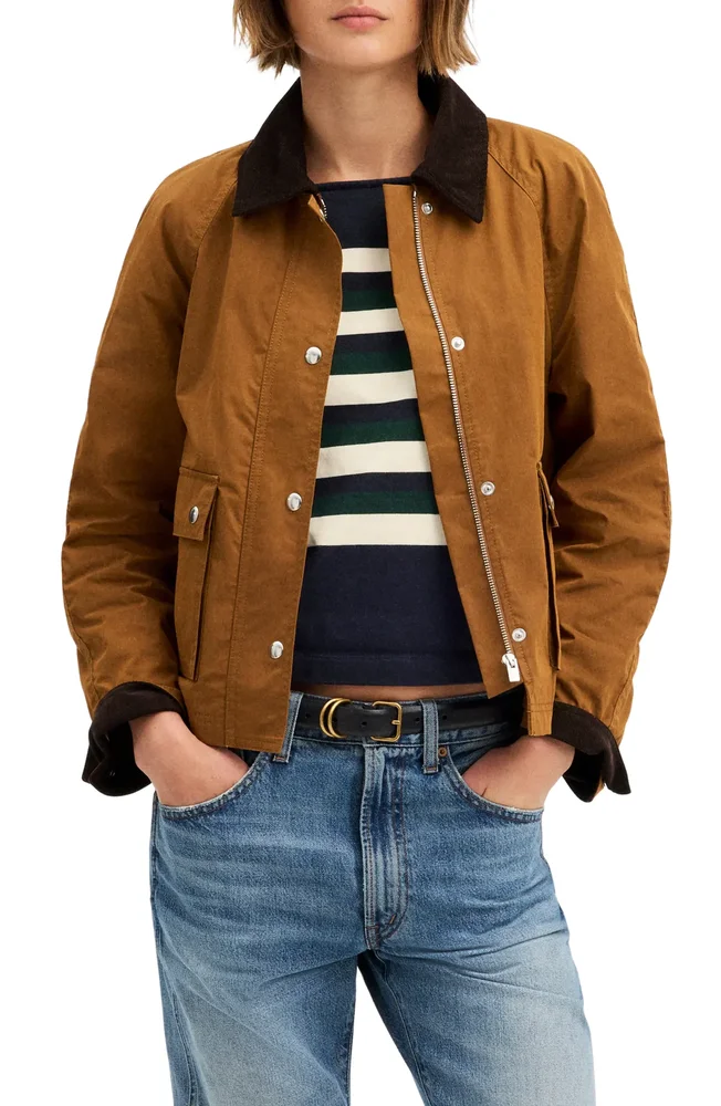 Waxed Zip Jacket