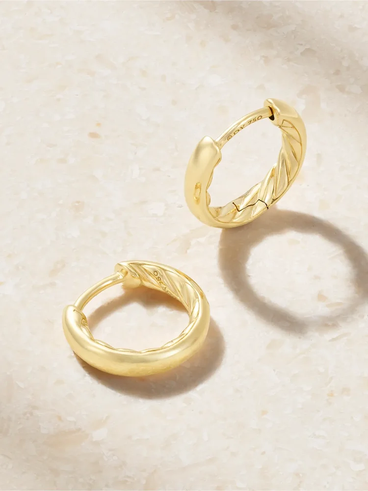 Mercer® 18-karat gold earrings
