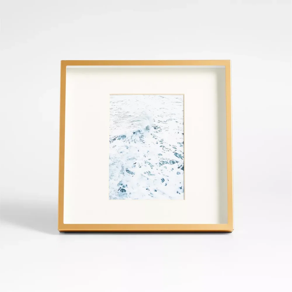 Brushed Brass 5x7 Picture Frame