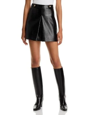 Diane Faux Leather Skirt