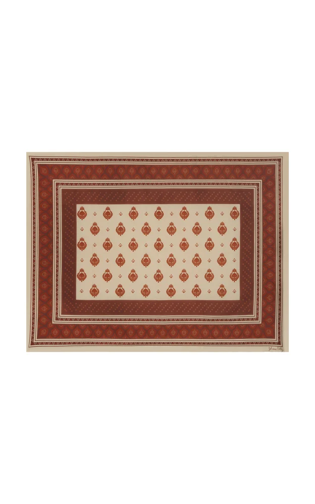Red Spirit Of The Rider Cotton Pareo