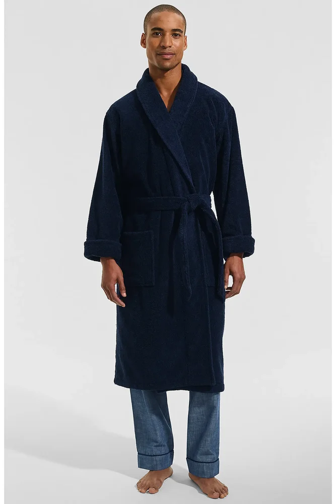 Calf Length Turkish Terry Robe