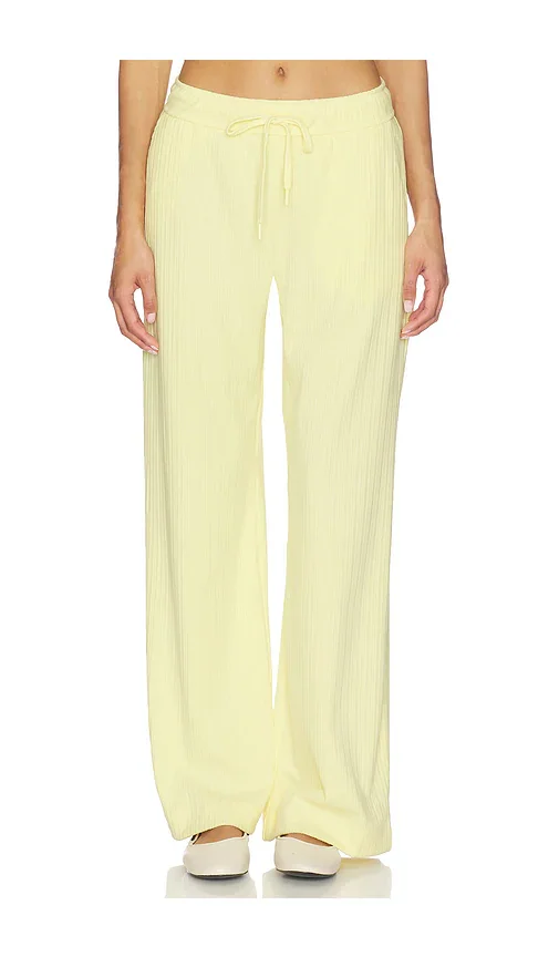 Breathe Easy Ribbed Wide Leg Pant Beyond Yoga