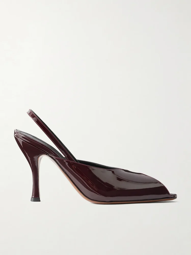 Culumba 80 patent leather pumps