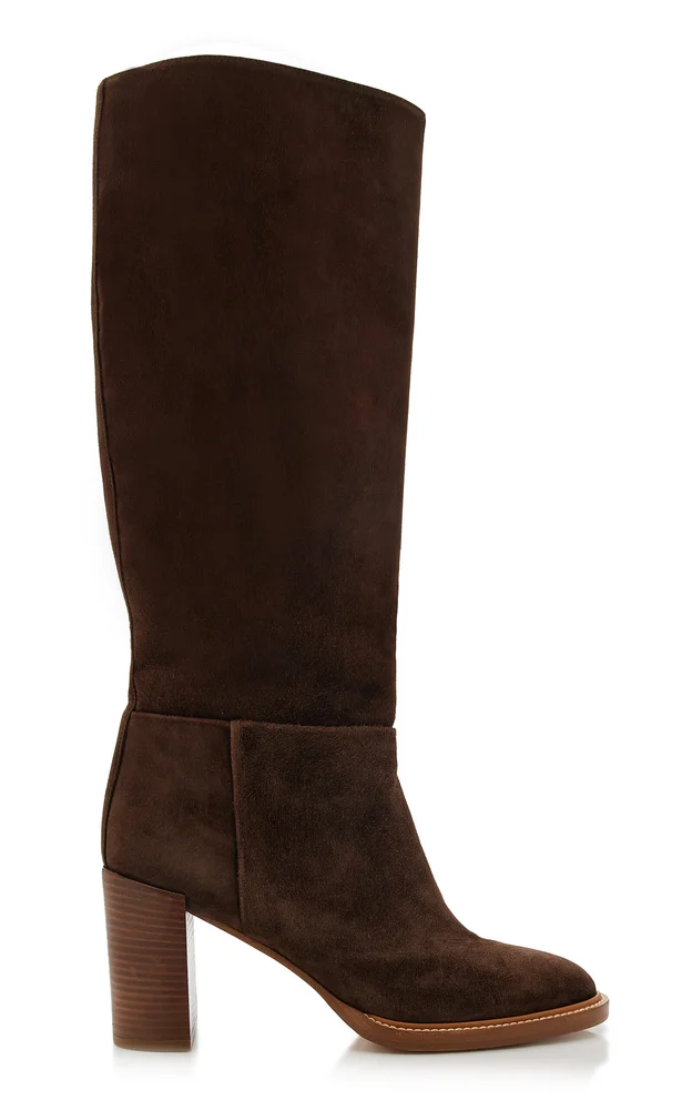 Bocca Suede Knee Boots