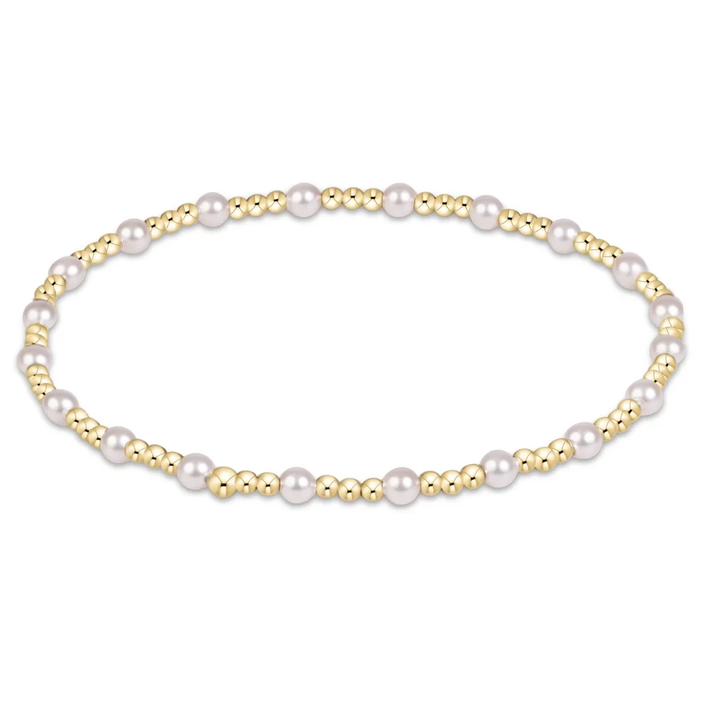 Sincerity Pearl 3mm Bracelet